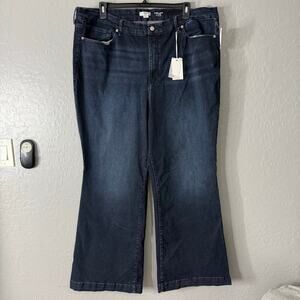 NWT Good American Always Fits Good Legs Flare Jeans, 28-32 Plus
